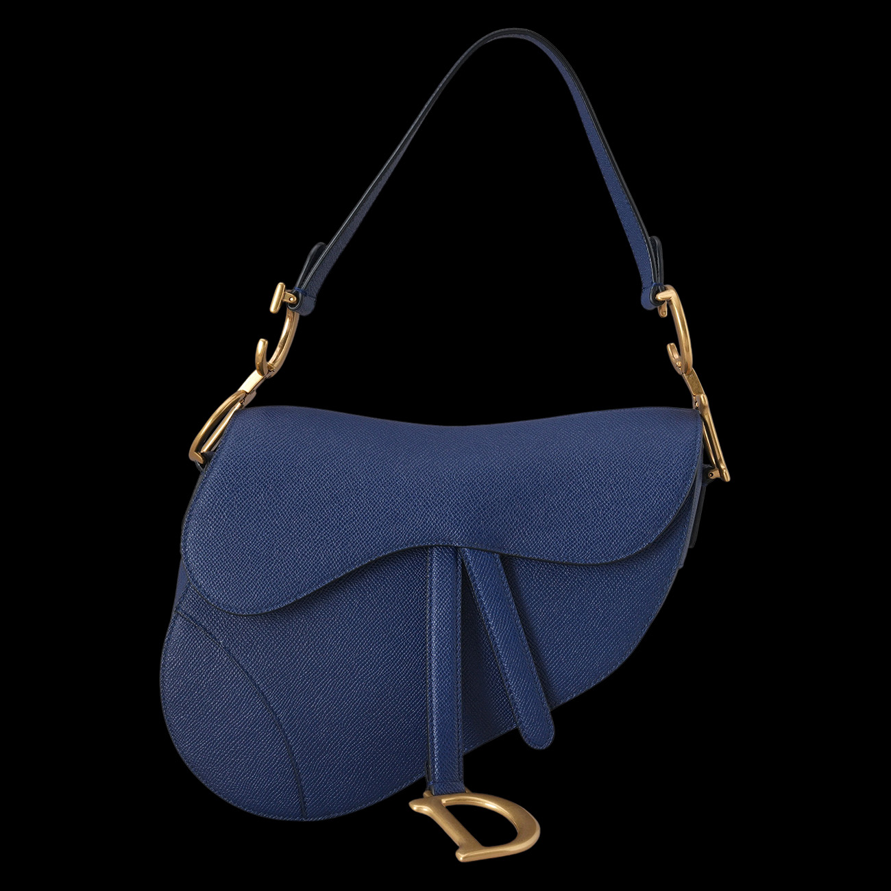 CHRISTIAN DIOR(USED)디올 새들 스트랩백 미듐